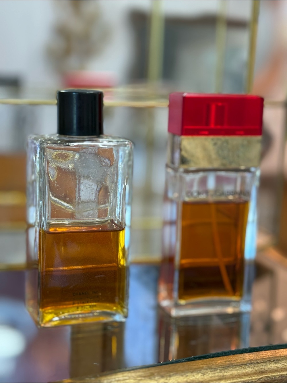 Vintage Chanel and dolce gabbana perfume
